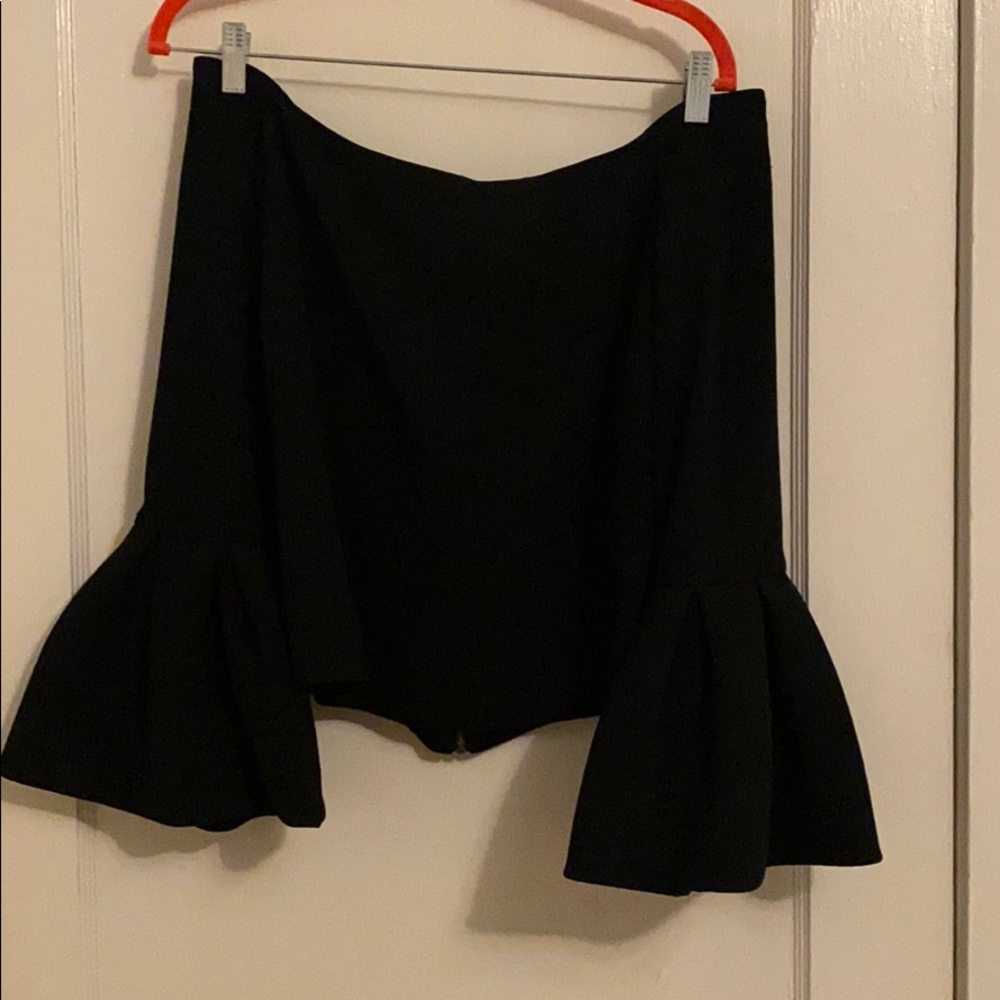 Alexis off the shoulder bell sleeve top